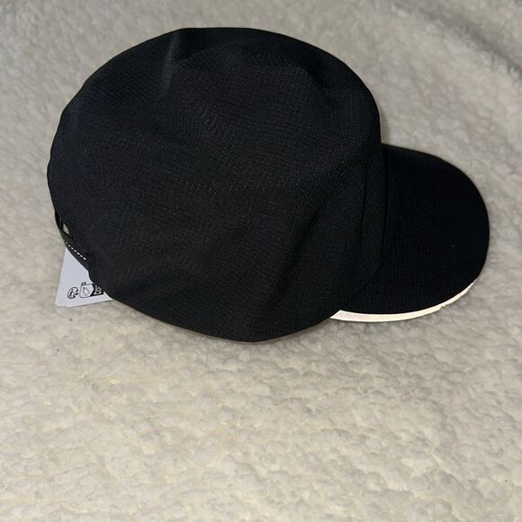 lululemon L/XL Black Unisex Fast & Free WovenAir Vent Running Hat - Picture 9 of 14